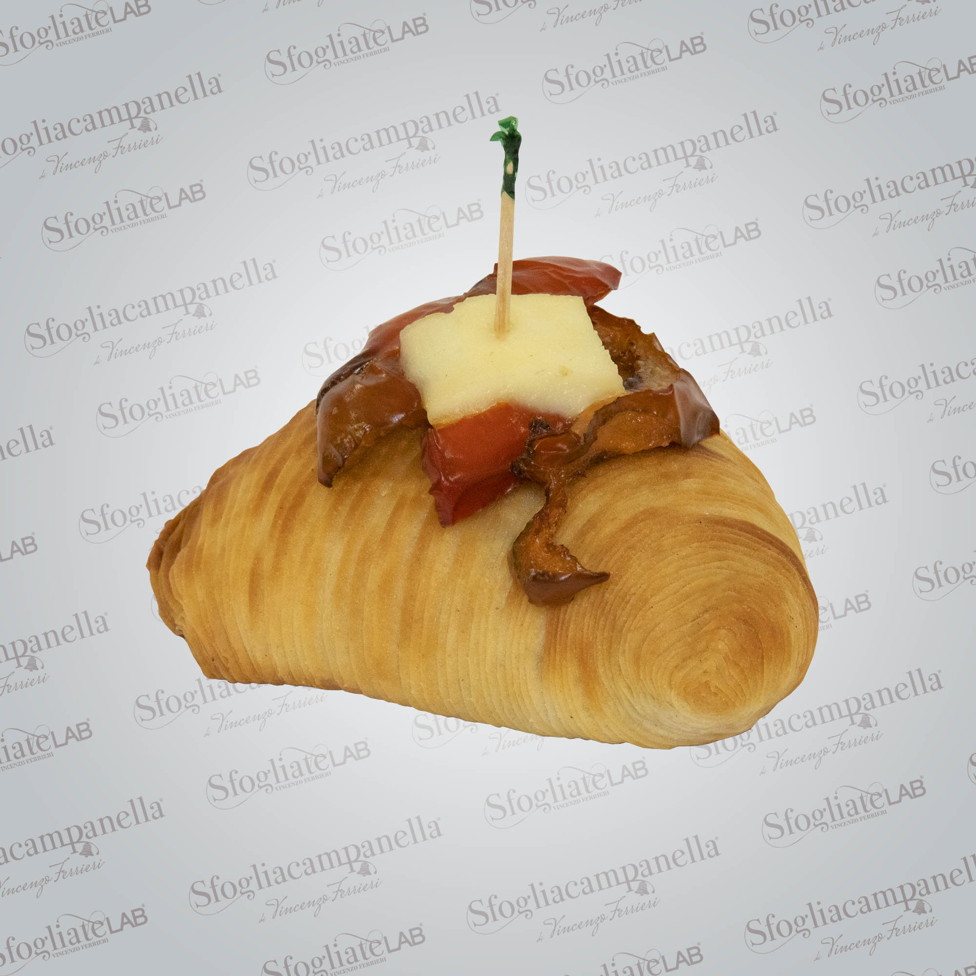 Sfogliatella provola e peperoni