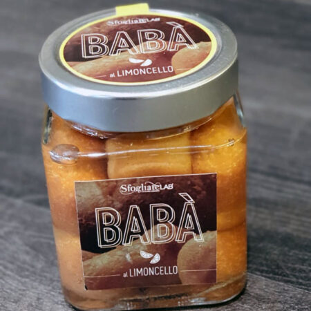 Babà in barattolo piccolo