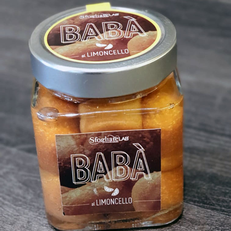 Babà in barattolo piccolo